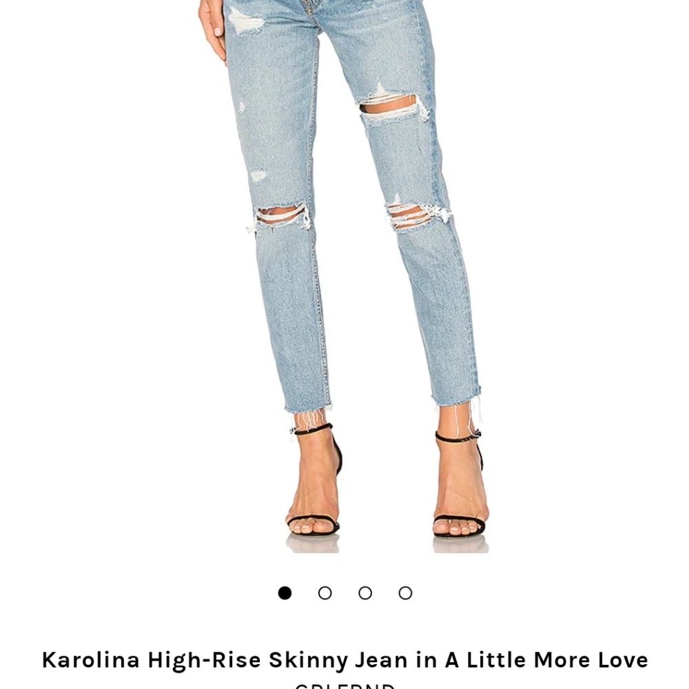 Size 29 GRLFND Karolina high rise jeans